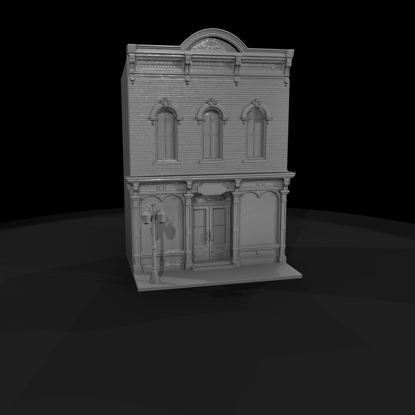 Victorian Storefront Facade Panel