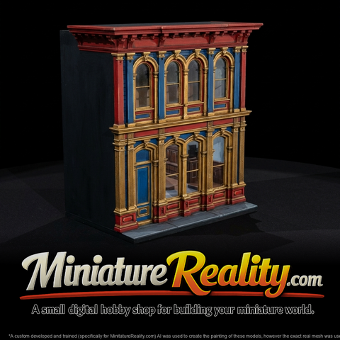 Victorian Italianate Storefront Facade