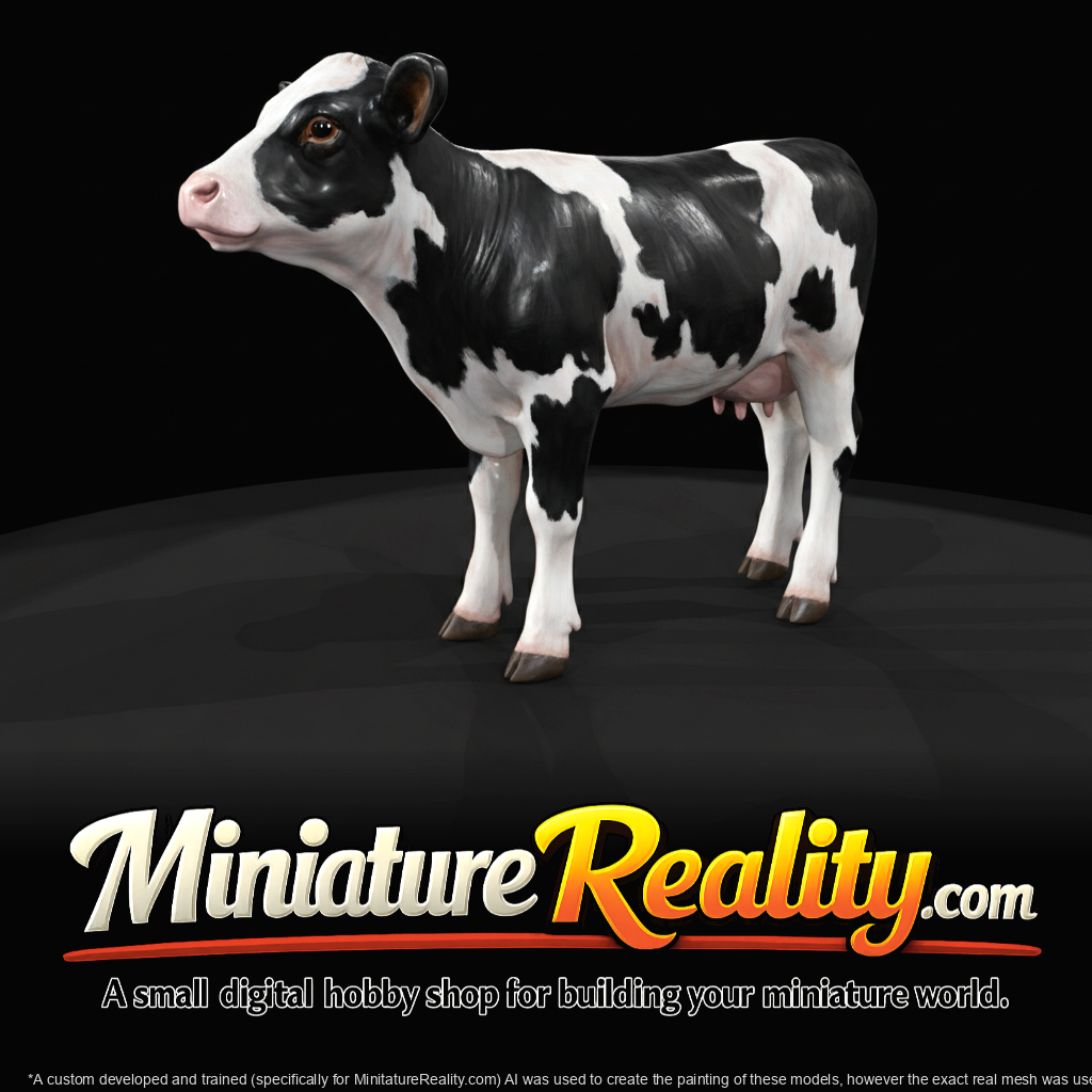 cow model (Holstein)