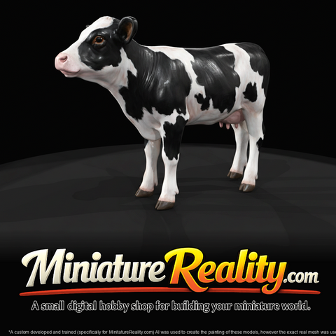 cow model (Holstein)