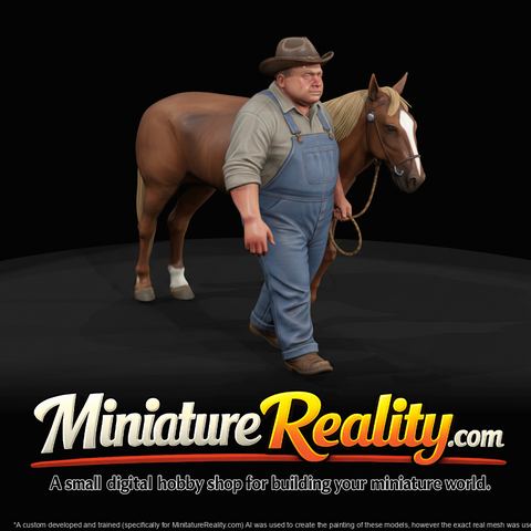 farmer with horse