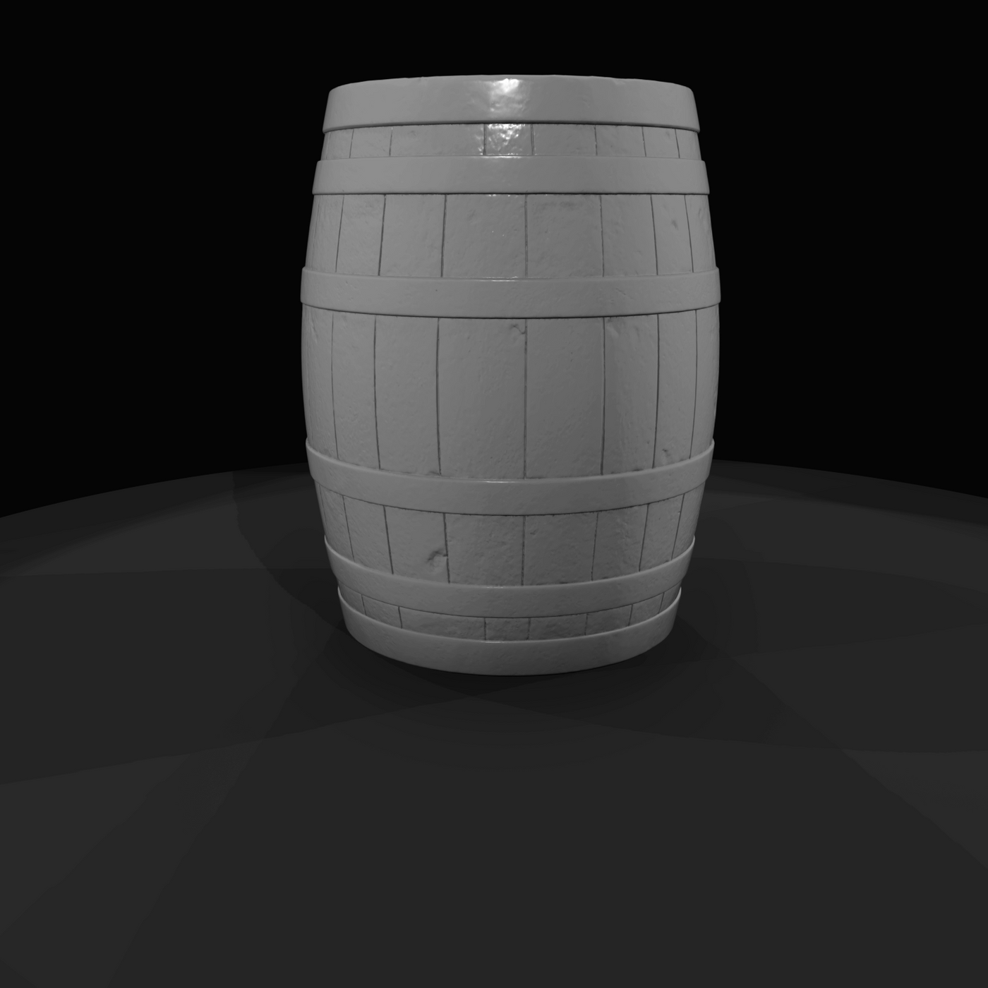 Western Townsperson Figure (1860s) — Barrel