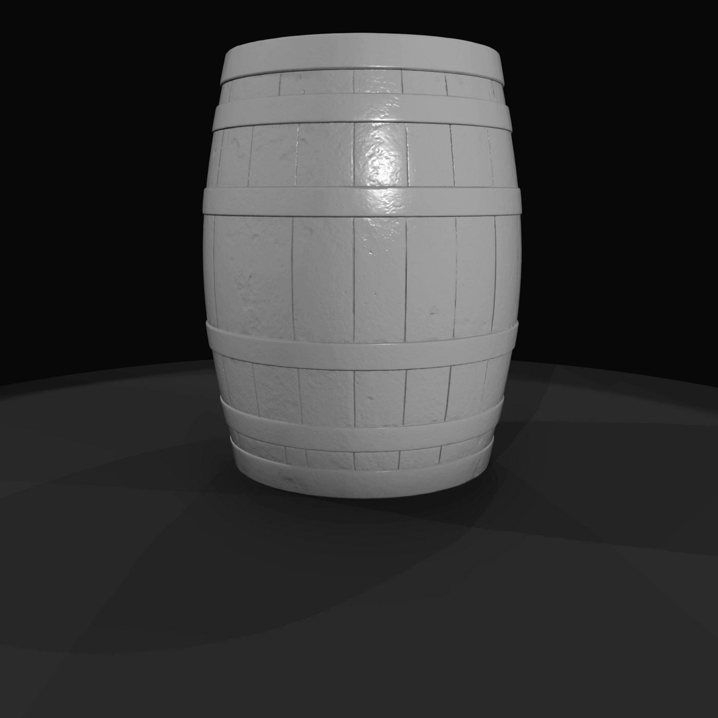 Western Townsperson Figure (1860s) — Barrel