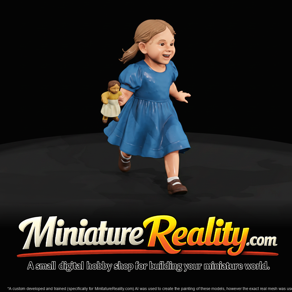 girl figurine (child figure)