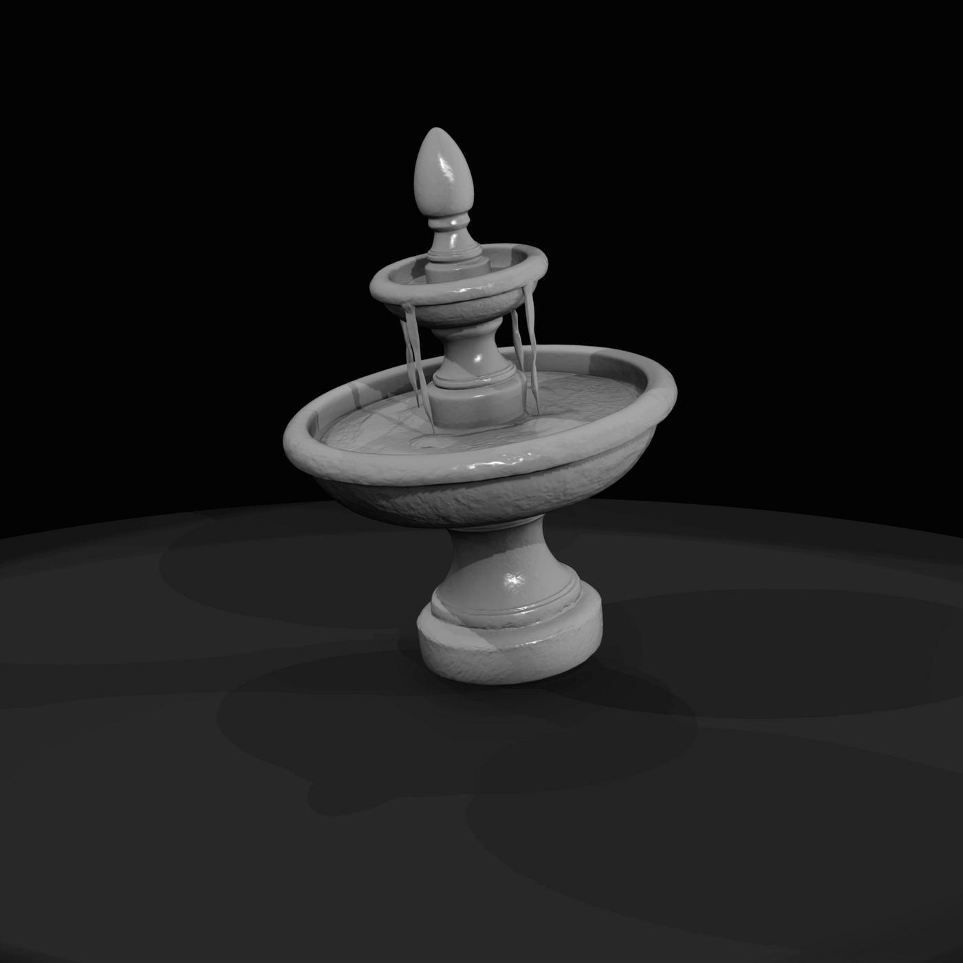 Western Townsperson Figure (1860s) — Fountain