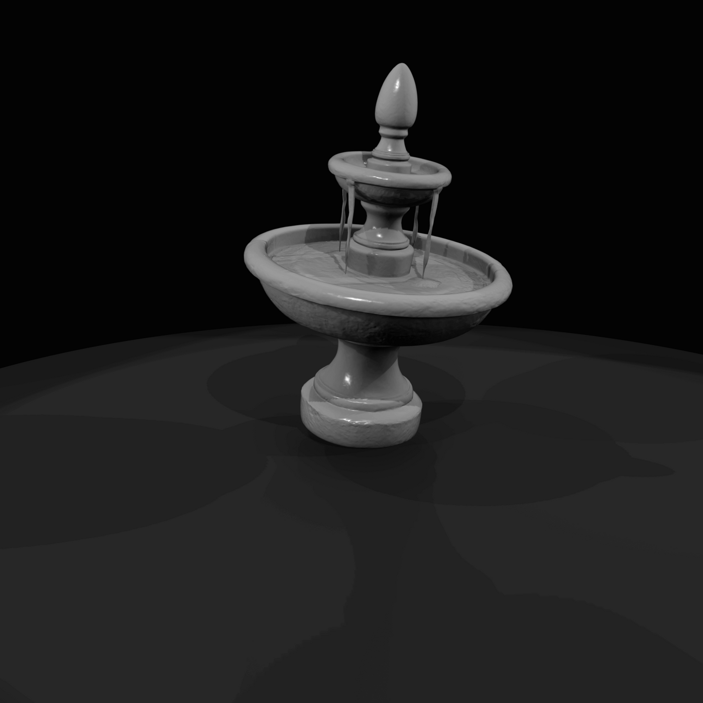 Western Townsperson Figure (1860s) — Fountain