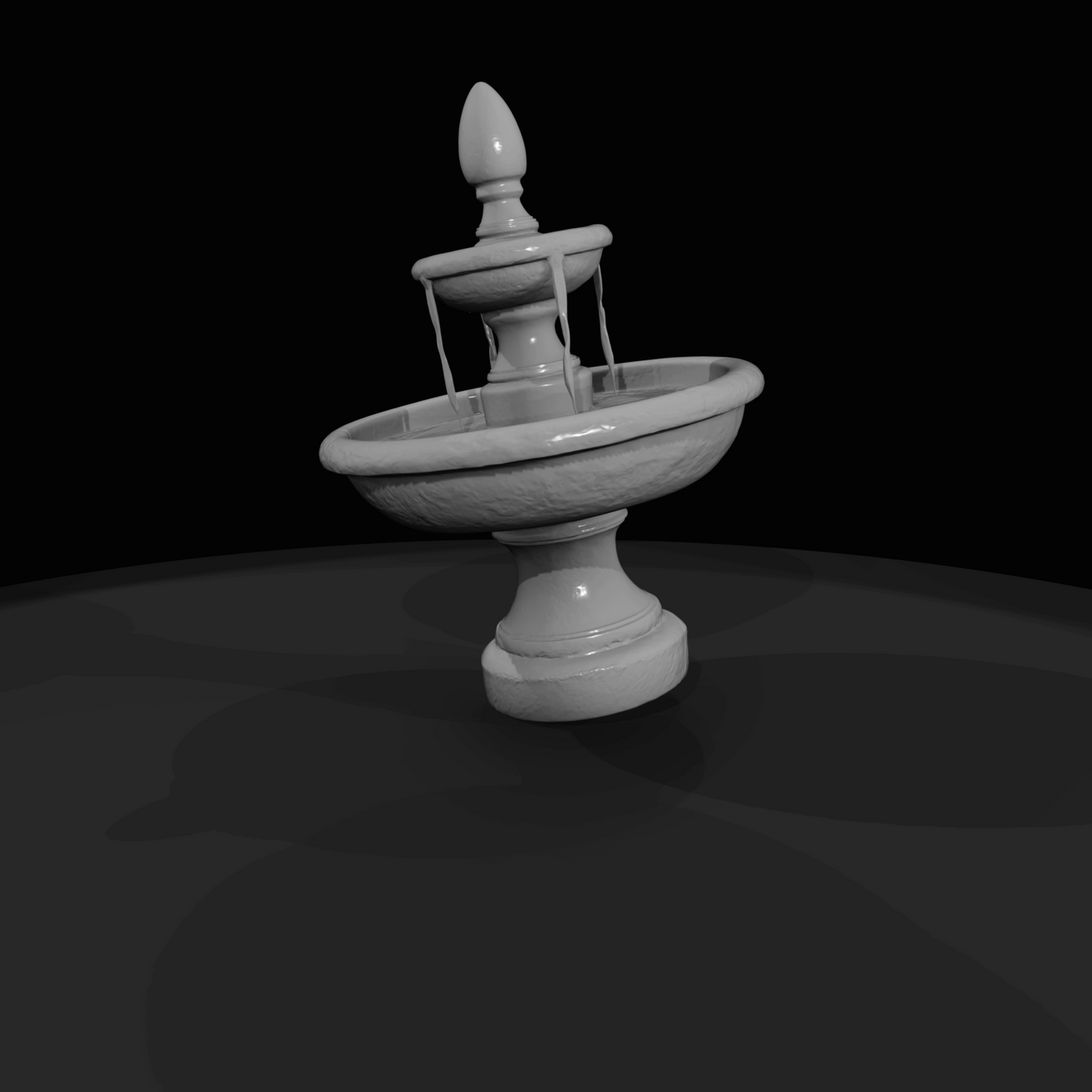 Western Townsperson Figure (1860s) — Fountain