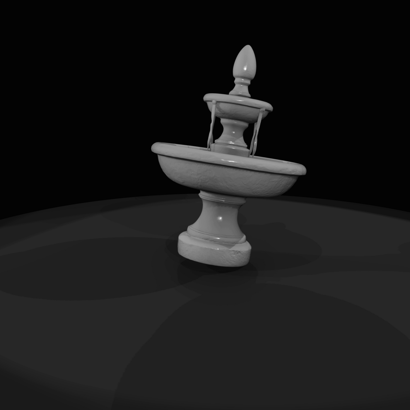 Western Townsperson Figure (1860s) — Fountain