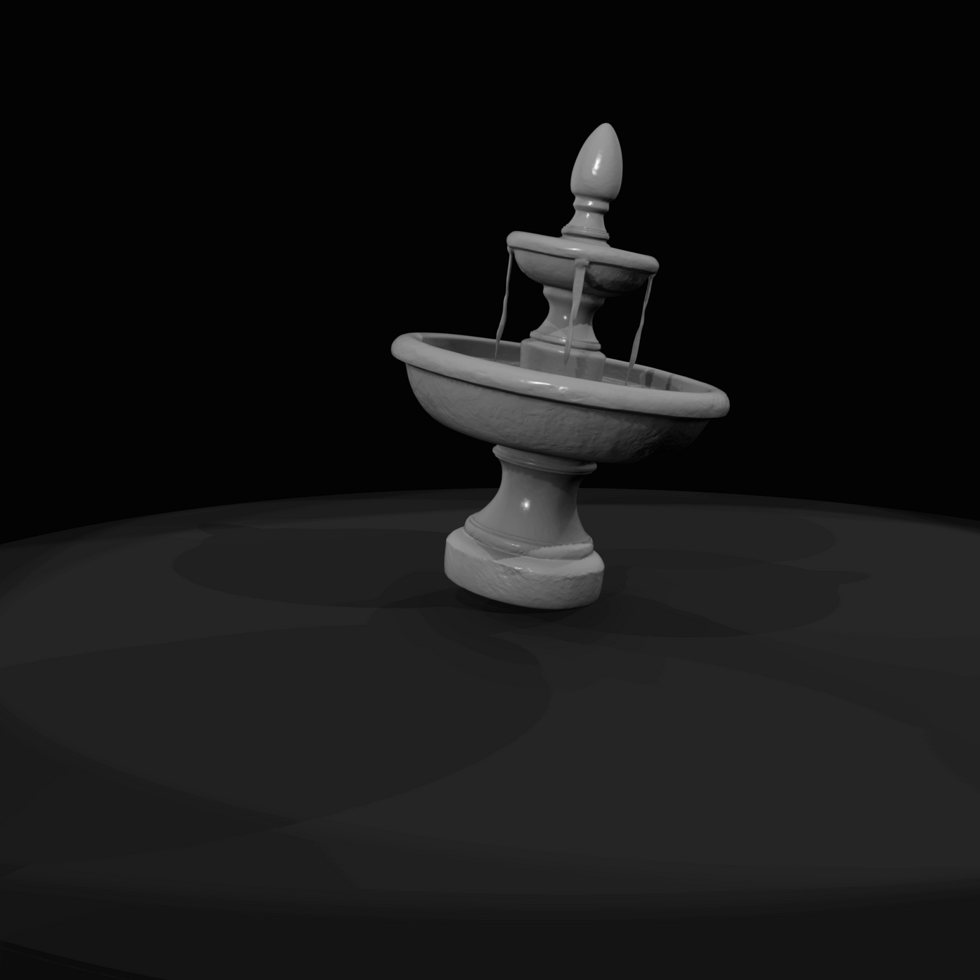 Western Townsperson Figure (1860s) — Fountain