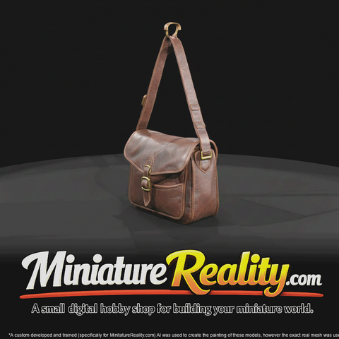 Leather Satchel bag (estimated)