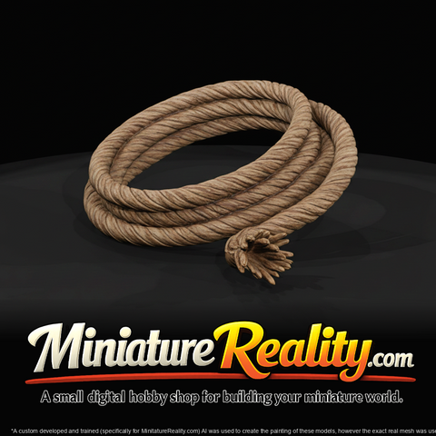 Coil of rope (estimated)