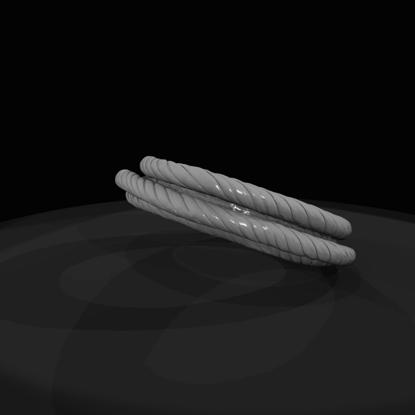 Coil of rope (estimated)