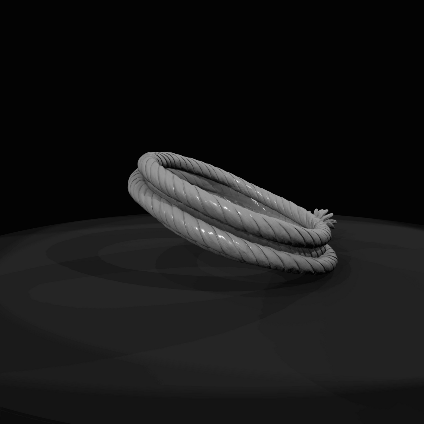 Coil of rope (estimated)