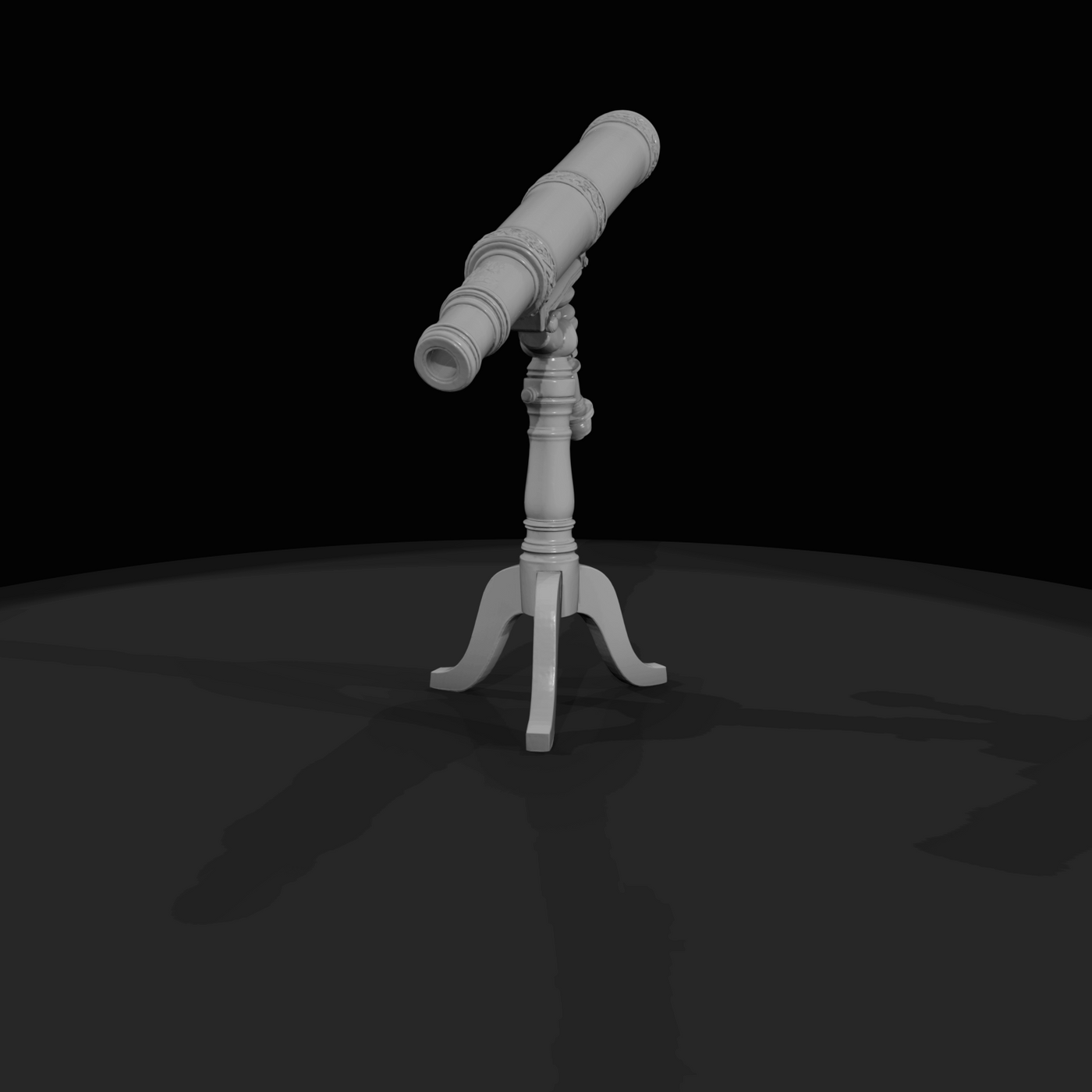 Western Townsperson Figure (1860s) — Telescope