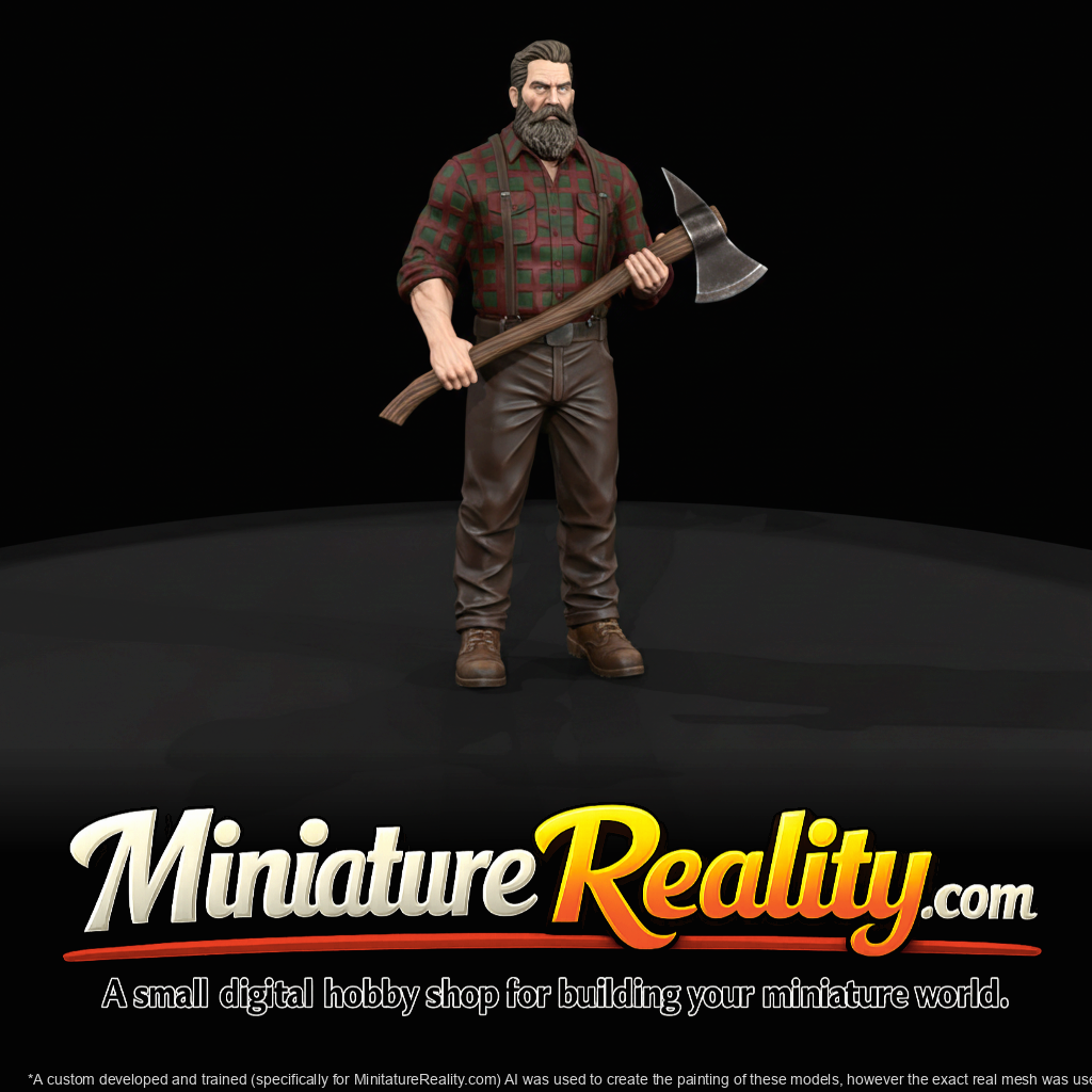 1890s lumberjacks burly lumberjack with