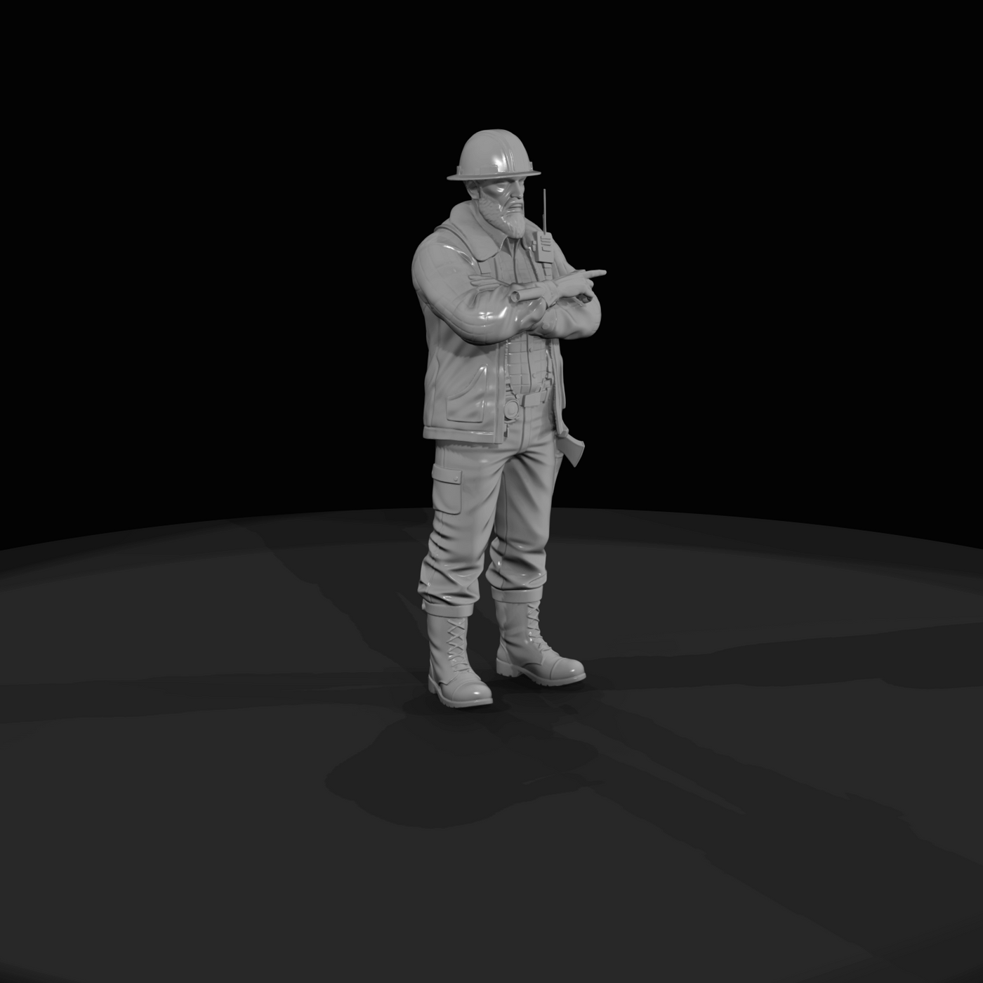 Lumberjack Figure (2000s-2010s) — Experienced Foreman
