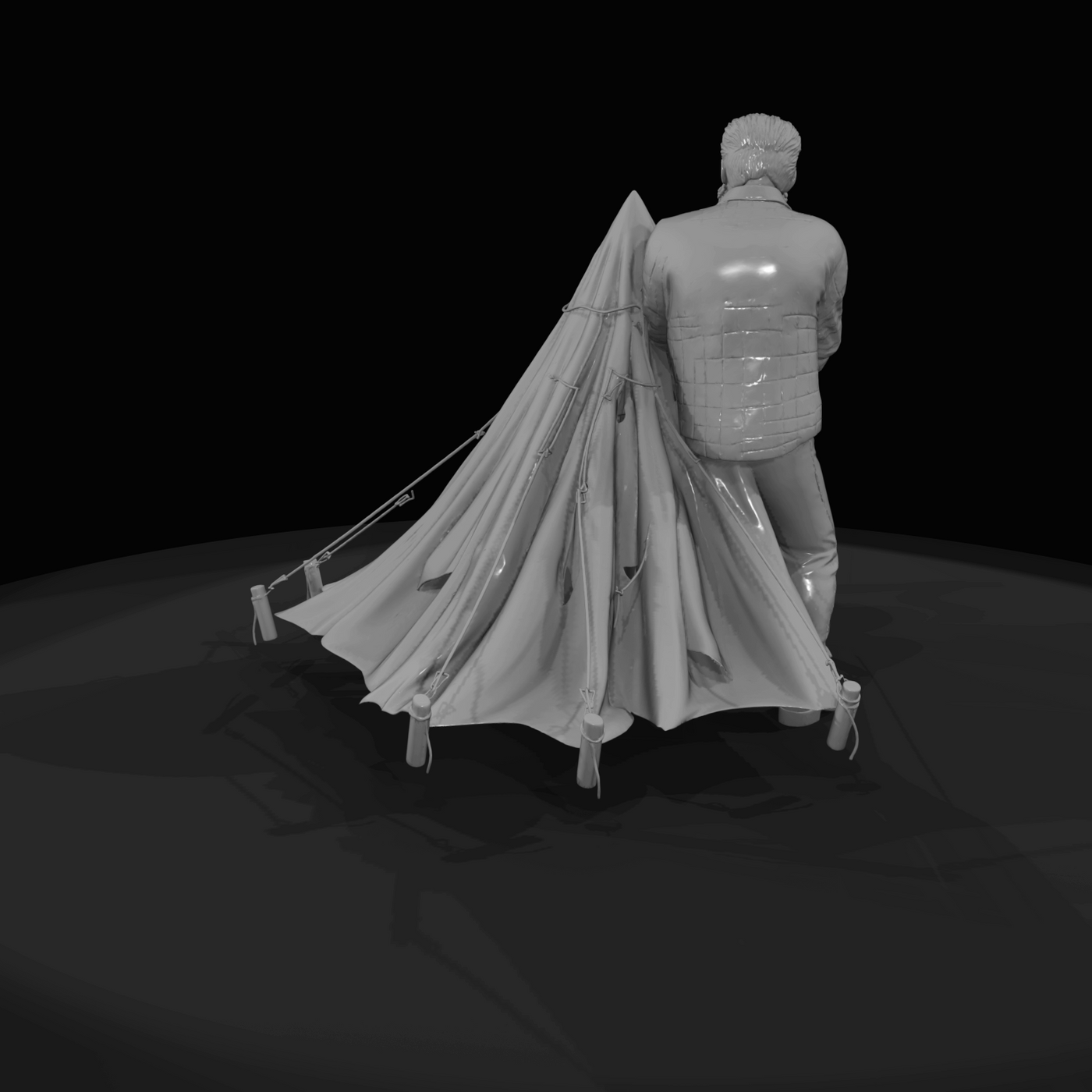 Lumberjack Figure (estimated) — Setting Up
