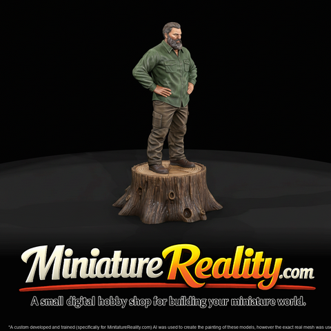 1890s lumberjacks lumberjack standing on