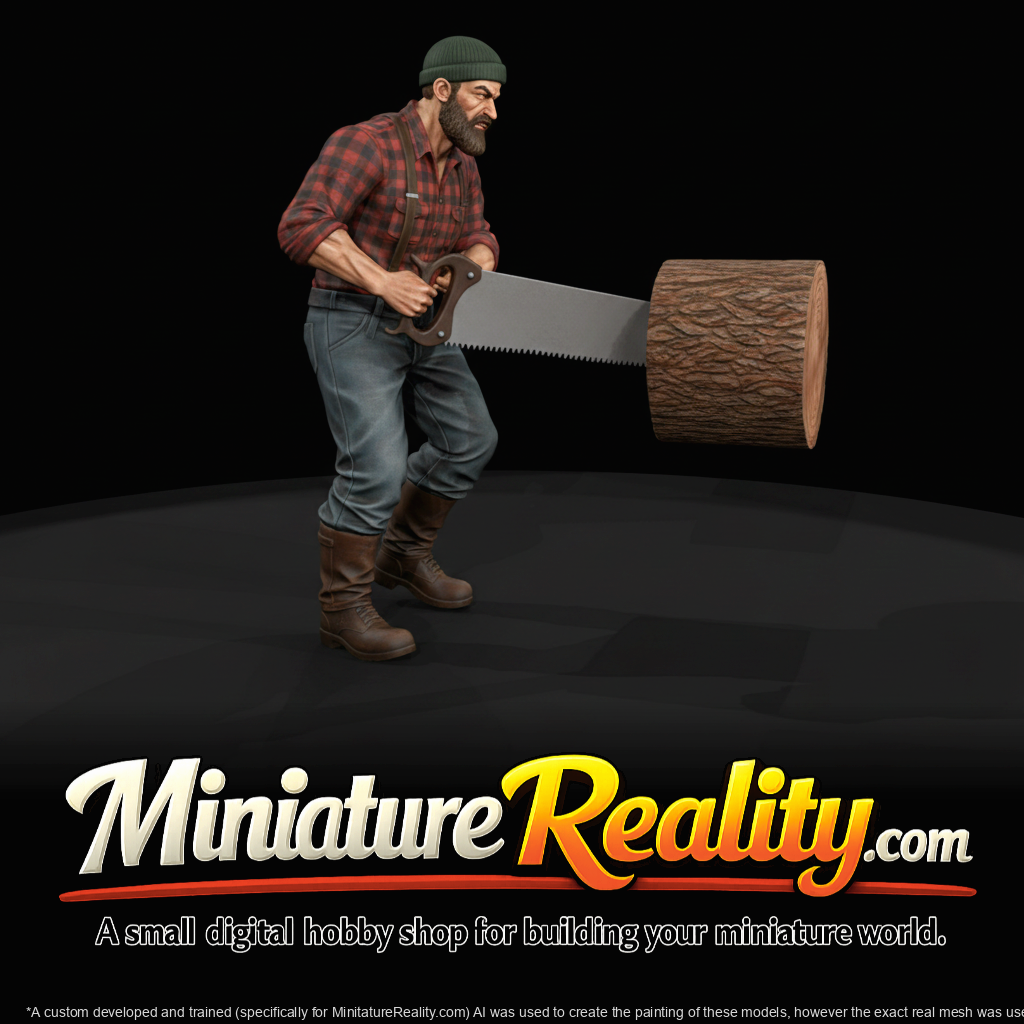 1890s lumberjacks lumberjack with crosscut