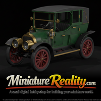 1910 Landaulette miniature, three-quarter view — thumbnail 3