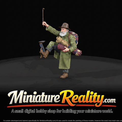1920-40s Hobos elderly man 3d m (1920)
