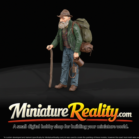 1920-40s Hobos hobo with backpa