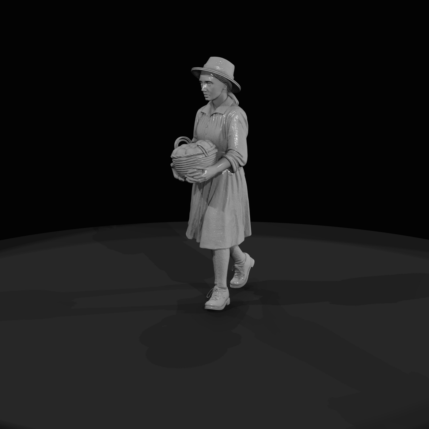 1920S FARMERS Farm girl (1920)
