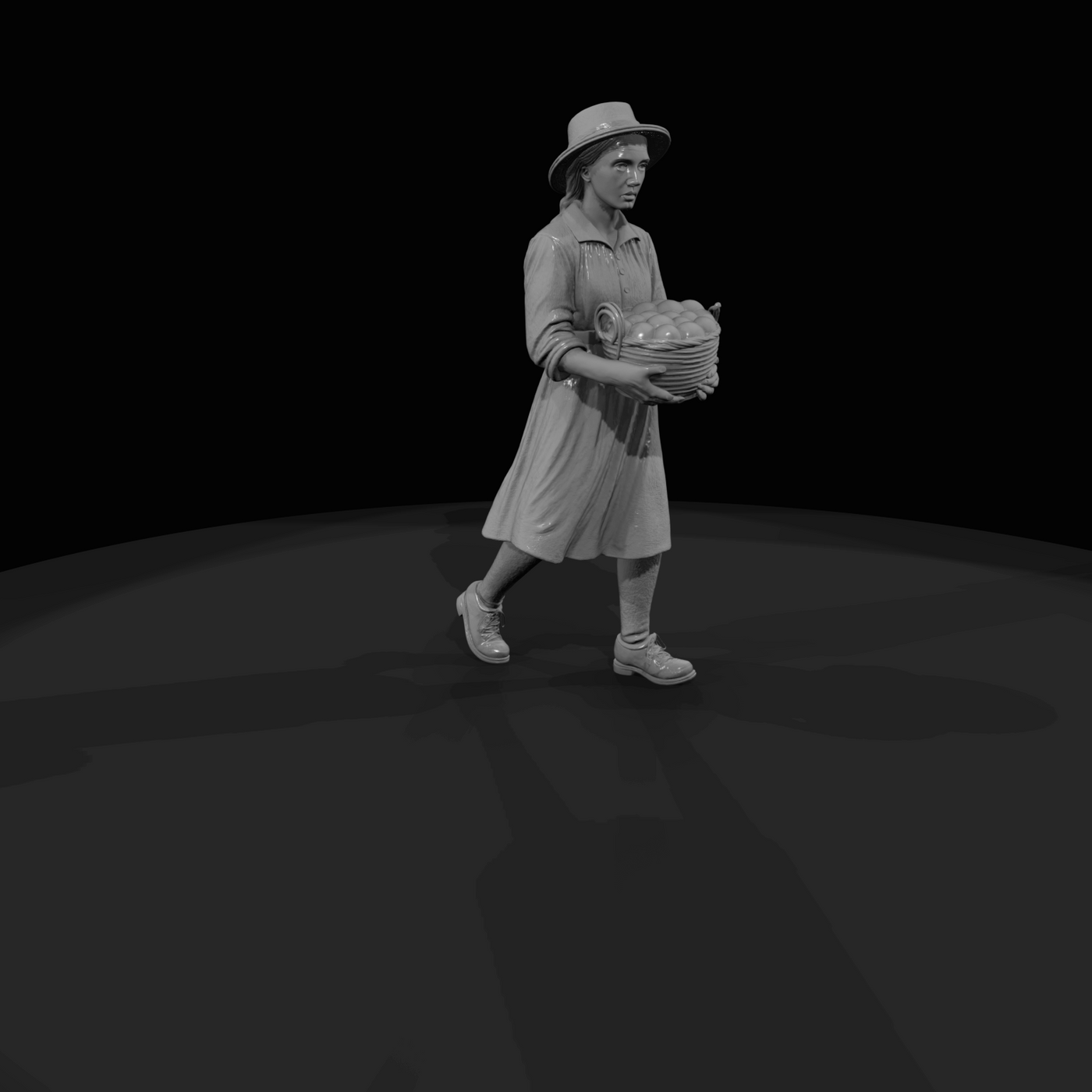 1920S FARMERS Farm girl (1920)