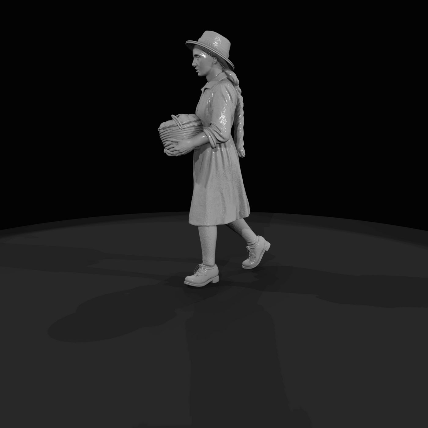 1920S FARMERS Farm girl