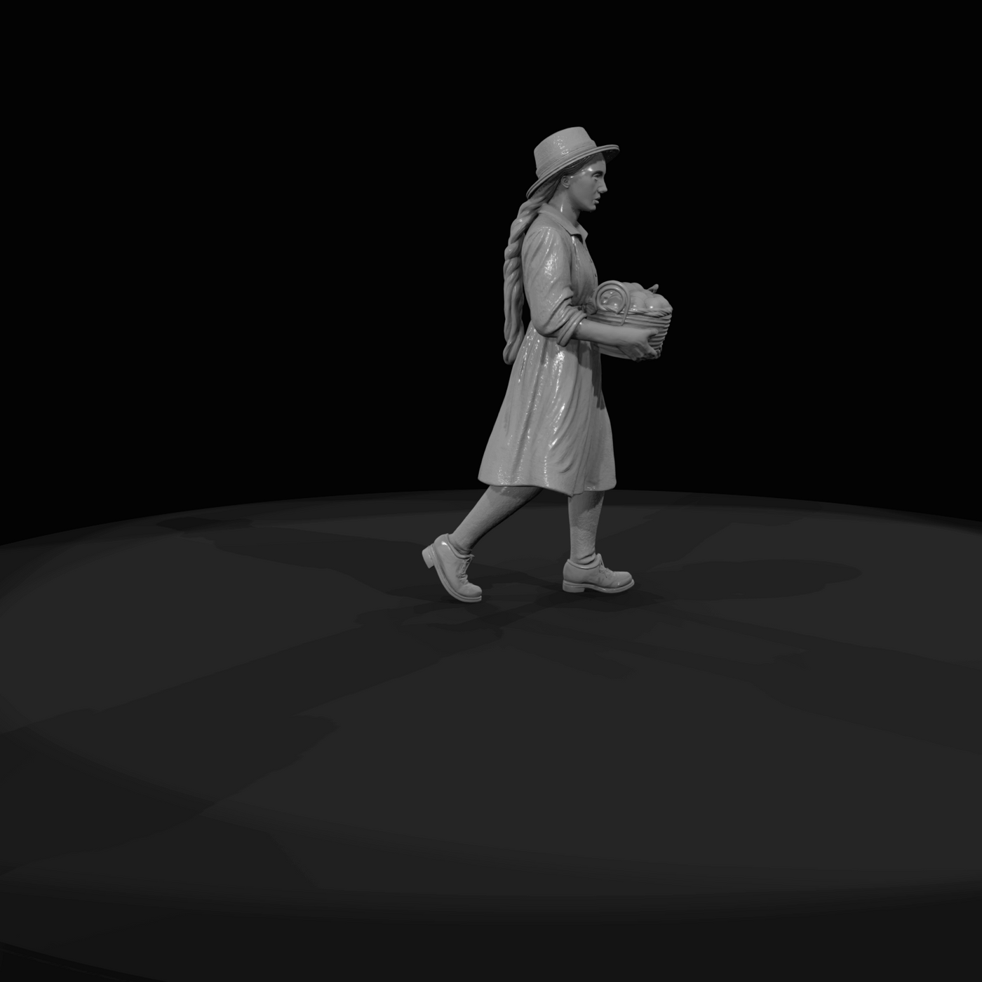 1920S FARMERS Farm girl (1920)
