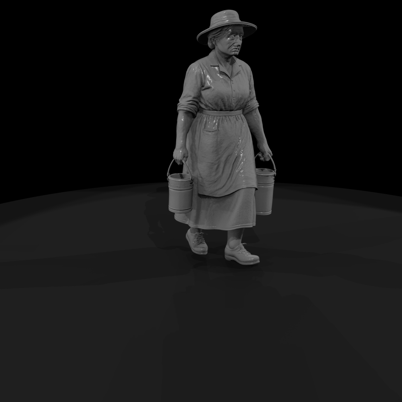 1920S FARMERS Farm wife