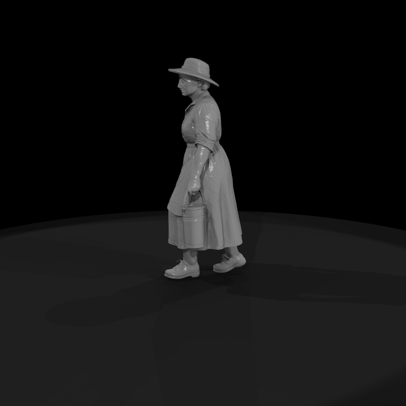 1920S FARMERS Farm wife