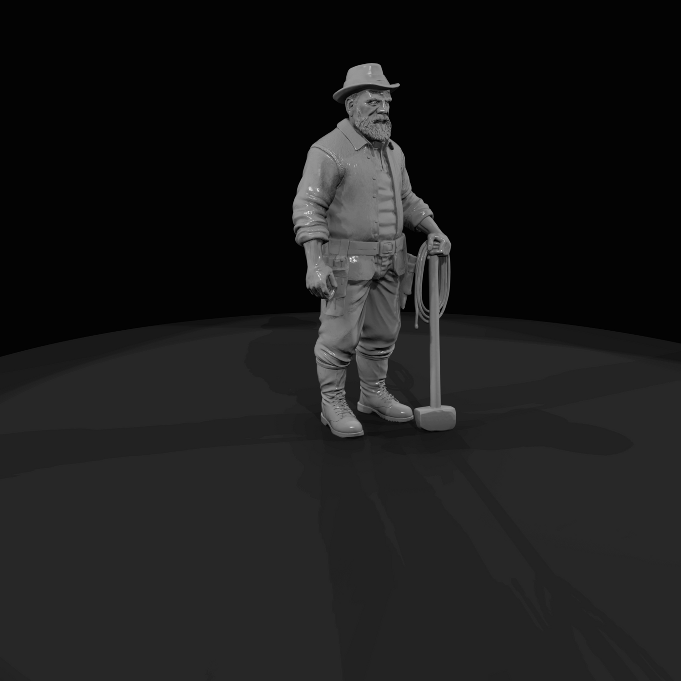 1920S FARMERS Old farmer (1920)