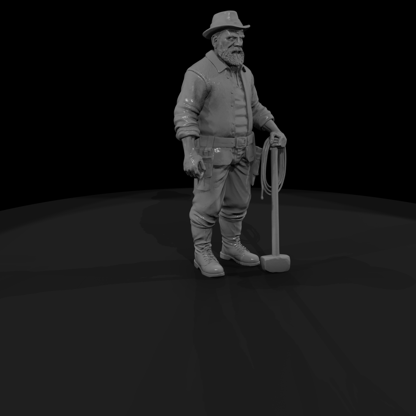 1920S FARMERS Old farmer