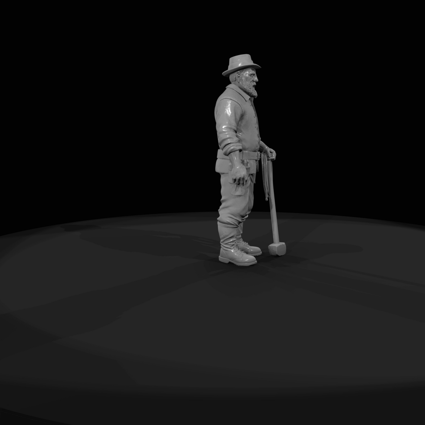 1920S FARMERS Old farmer (1920)
