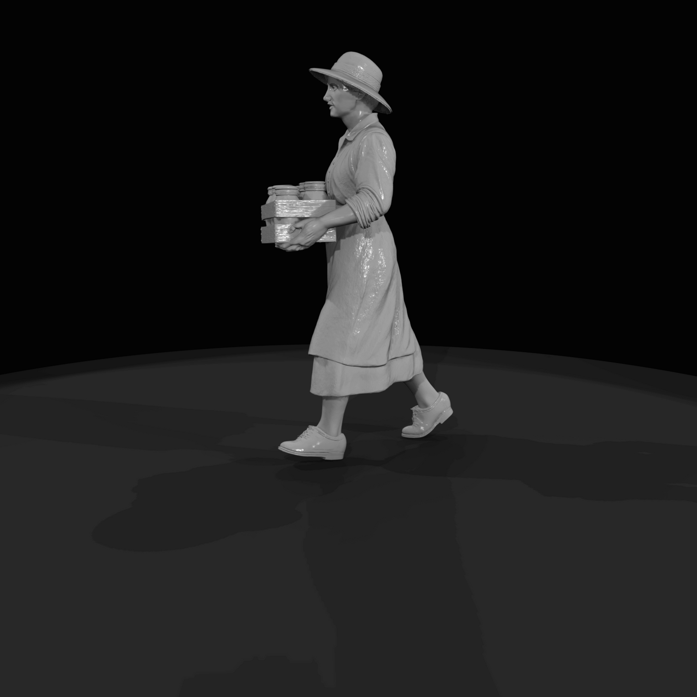 1920S FARMERS Root-cellar woman (1920)