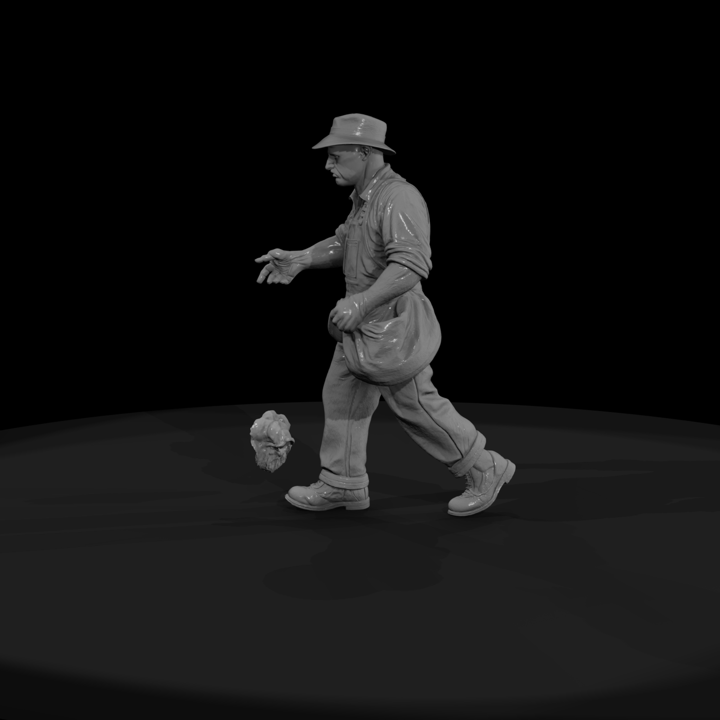 1920S FARMERS Seed sower