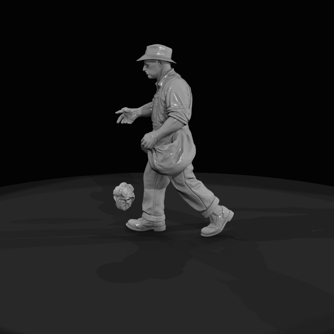 1920S FARMERS Seed sower