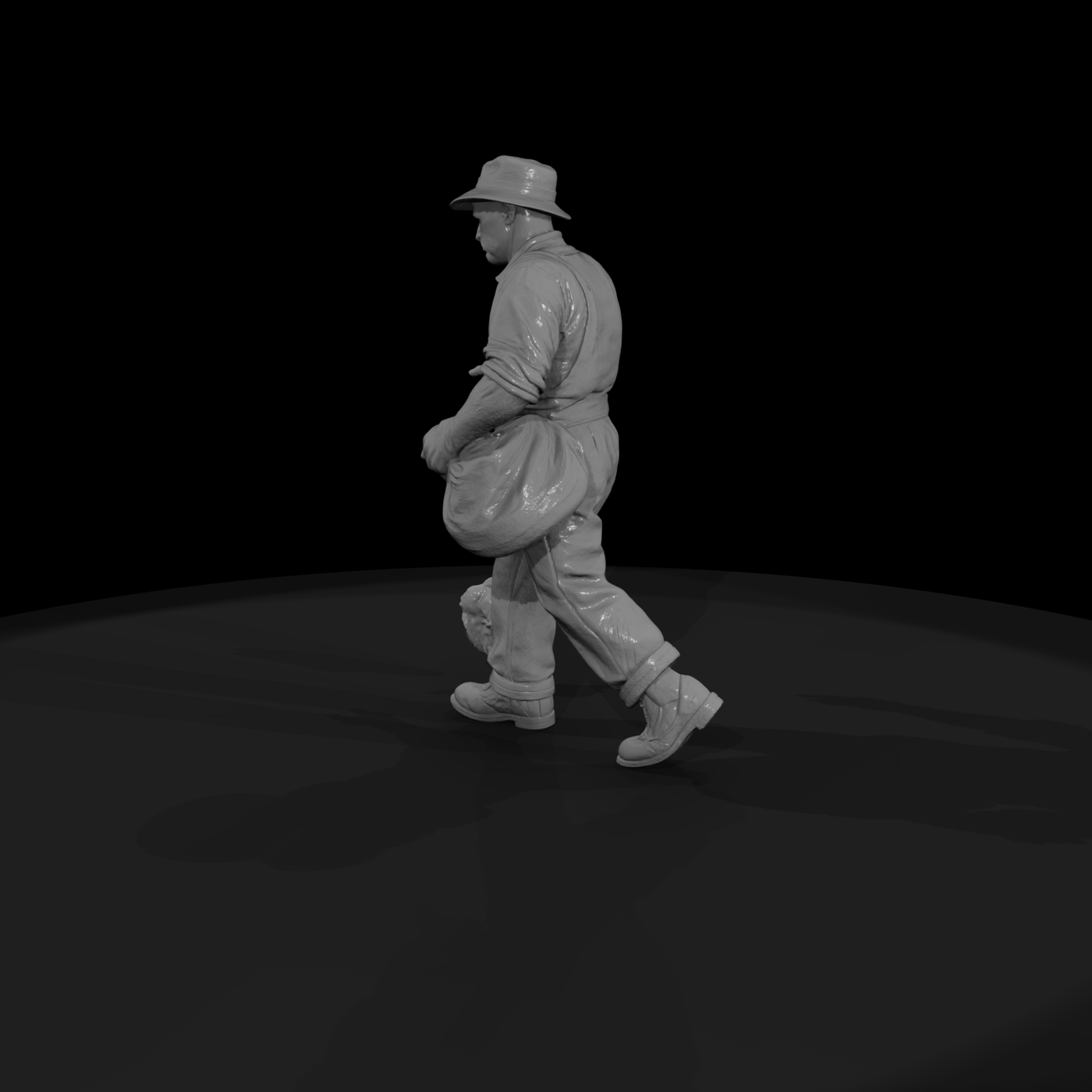 1920S FARMERS Seed sower