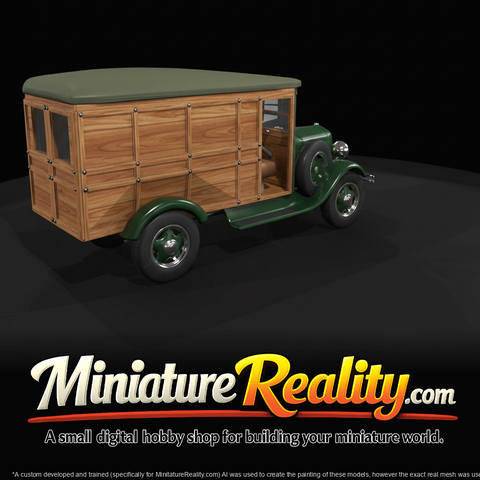 1920 ford mail truck v1