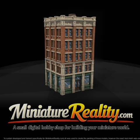 1920s Corner Brick Shopfront