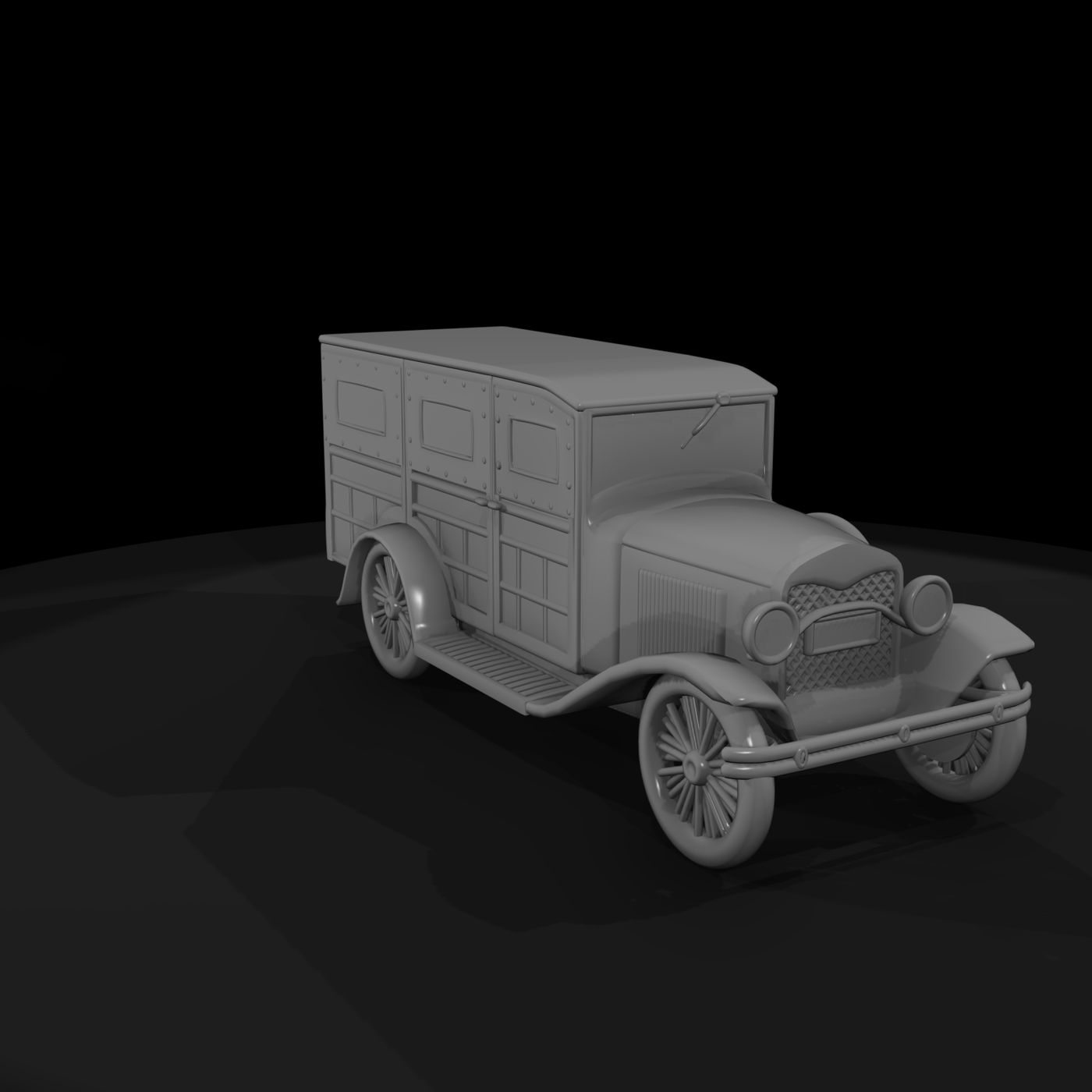 1922 model armored car