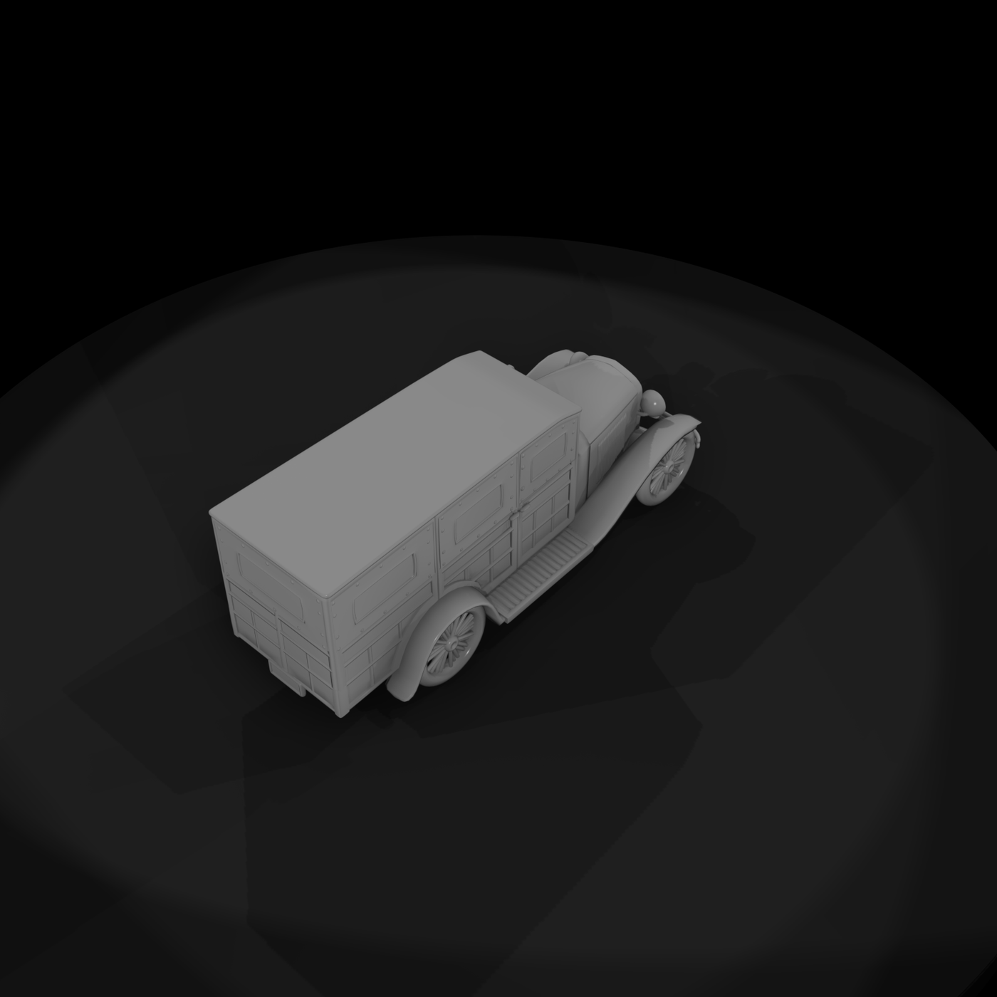 1922 model armored car
