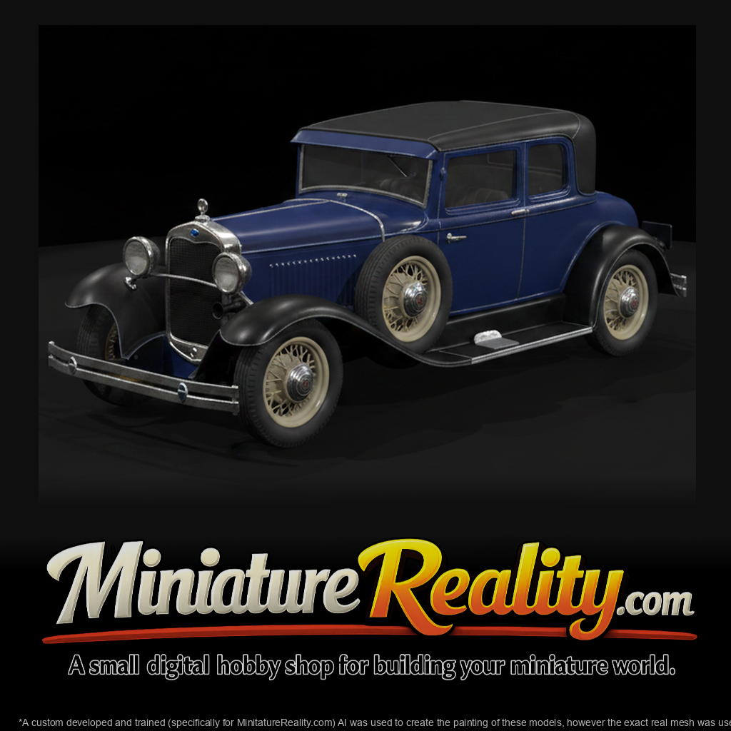 1929 Model a Deluxe, three-quarter view