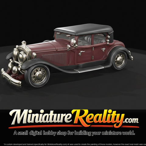 1929 Ford Model A Deluxe sedan (1920s–1930s) — early mass-market, transitional styling