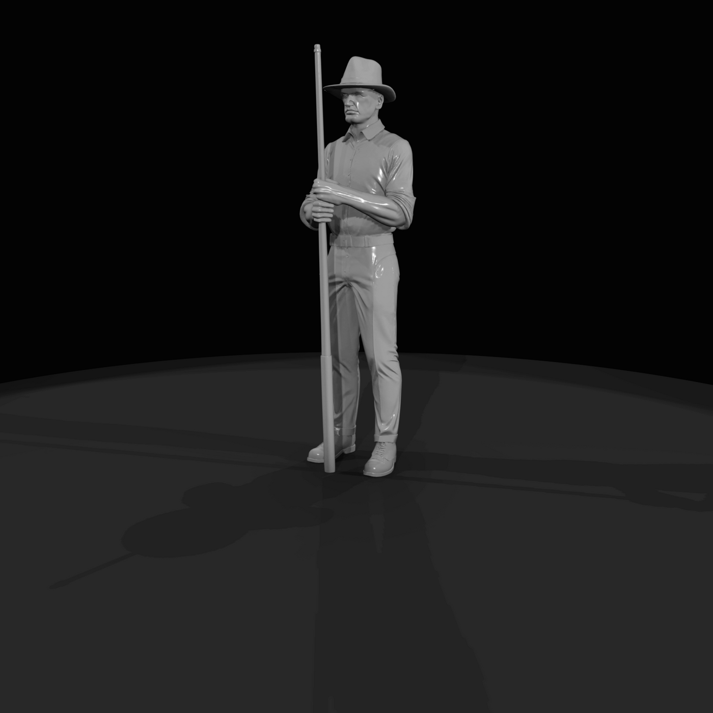 1930S MEN FISHING Man 3 (1930)