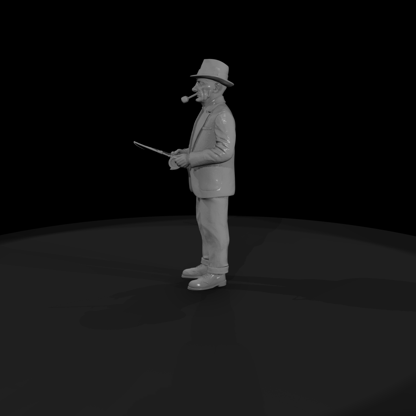 1930S MEN FISHING Man