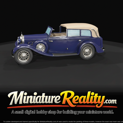 1930 Mercedes-Benz 770 ‘Großer Mercedes’ convertible (1930s) — state cabriolet, parade livery