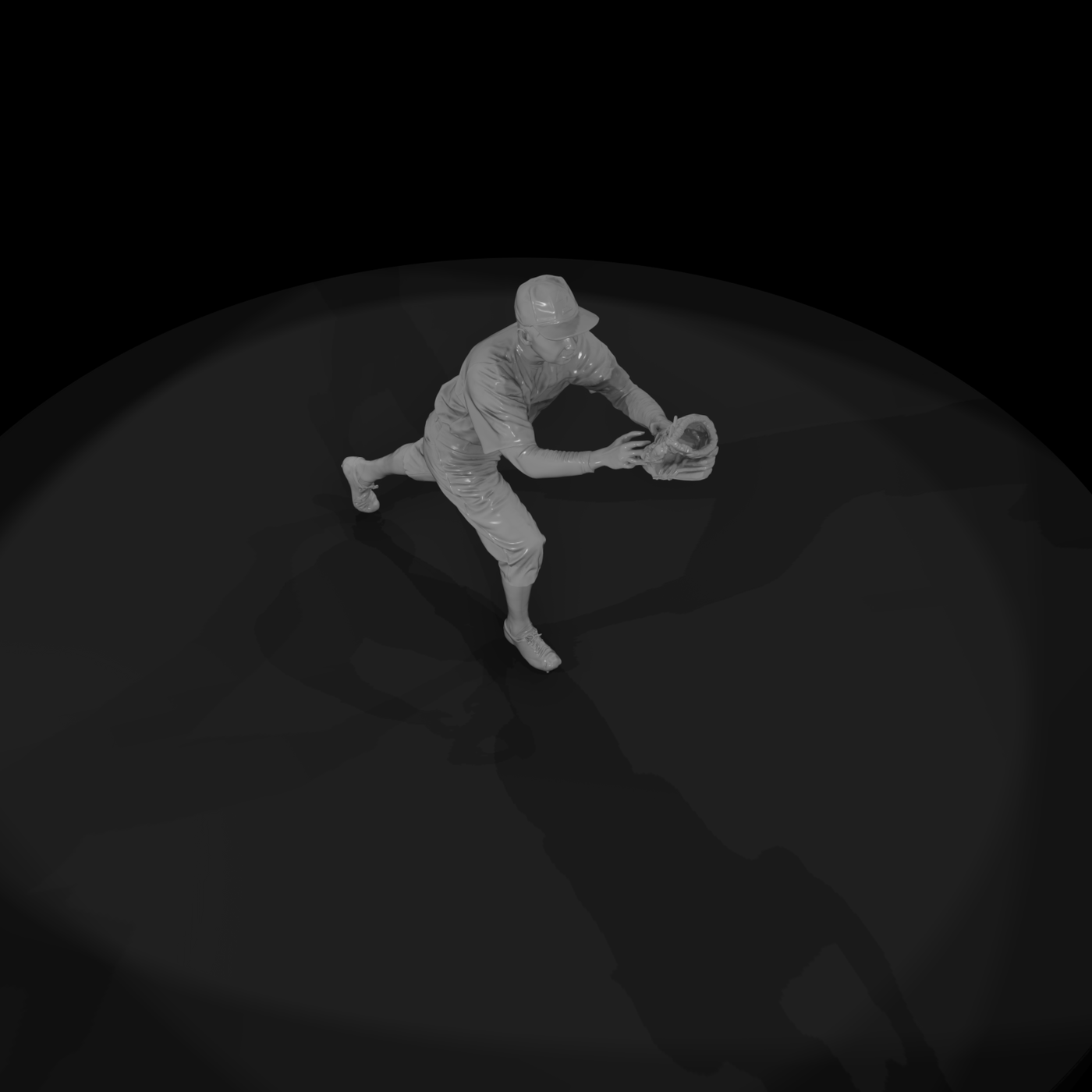 Baseball Player Figure (1930s) — Baseballrunca