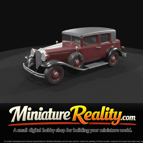 1931 Chrysler Imperial sedan (1930s) — full-size pre-war American luxury